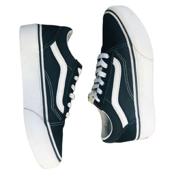 Vans Shoes - VANS • Platform Old Skool Sneakers in Black